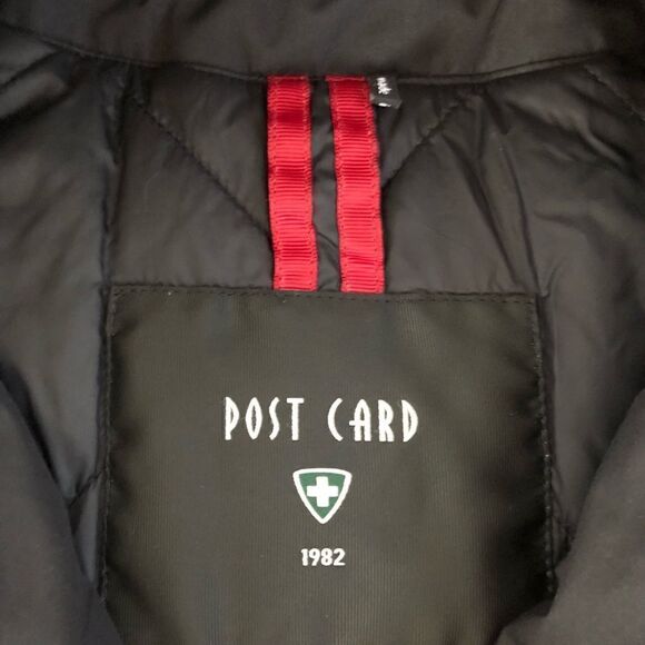 Post Card City Coat Black Made In Bulgaria - Picture 4 of 12